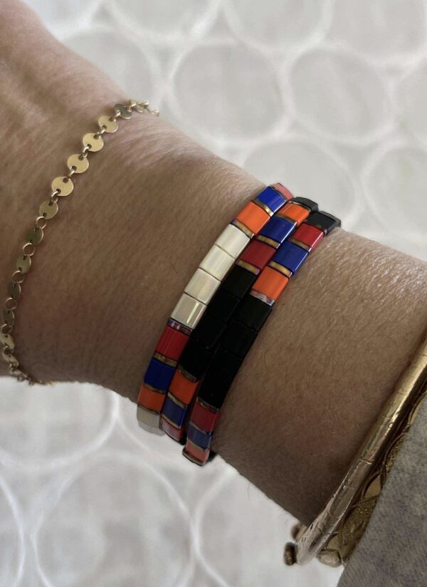 Tila Armenian Flag Bracelet - Black - Image 6