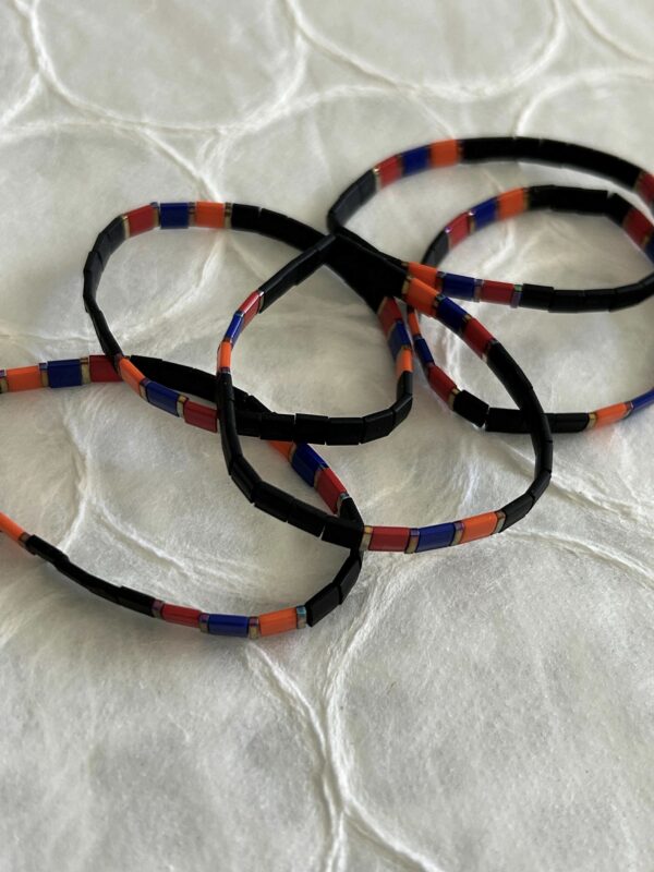 Tila Armenian Flag Bracelet - Black - Image 2