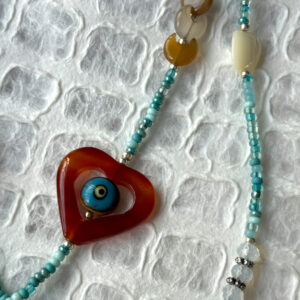 Aqua Tones Treasure Necklace
