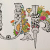 Couples Decorative Armenian Initials - Wedding, Anniversary, Engagement